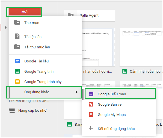 Cách tạo Form Google trên Google Drive chi tiết, đơn giản nhất 02