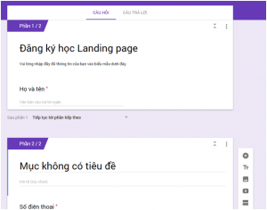 Cách tạo Form Google trên Google Drive chi tiết, đơn giản nhất 14