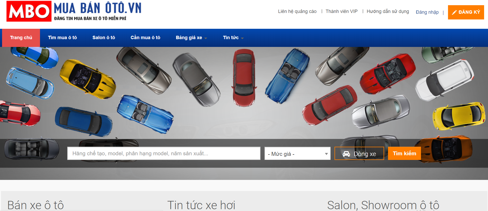 thiết kế website bán ô tô2