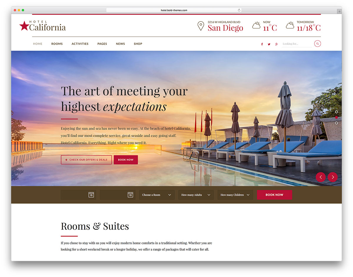 thiết kế website nhà hàng khách sạn5