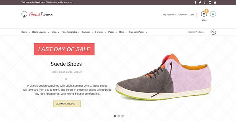 website kinh doanh giày 1