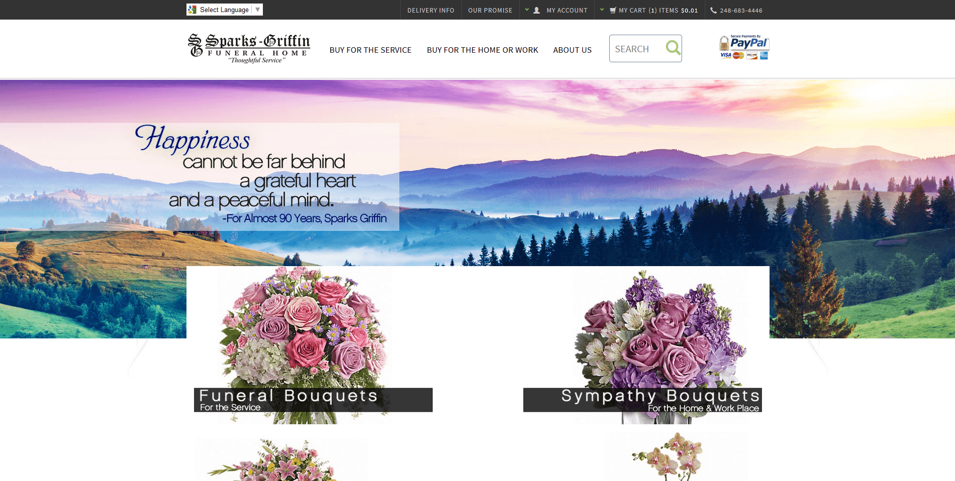 ý tưởng thiết kế website kinh doanh hoa tươi 6